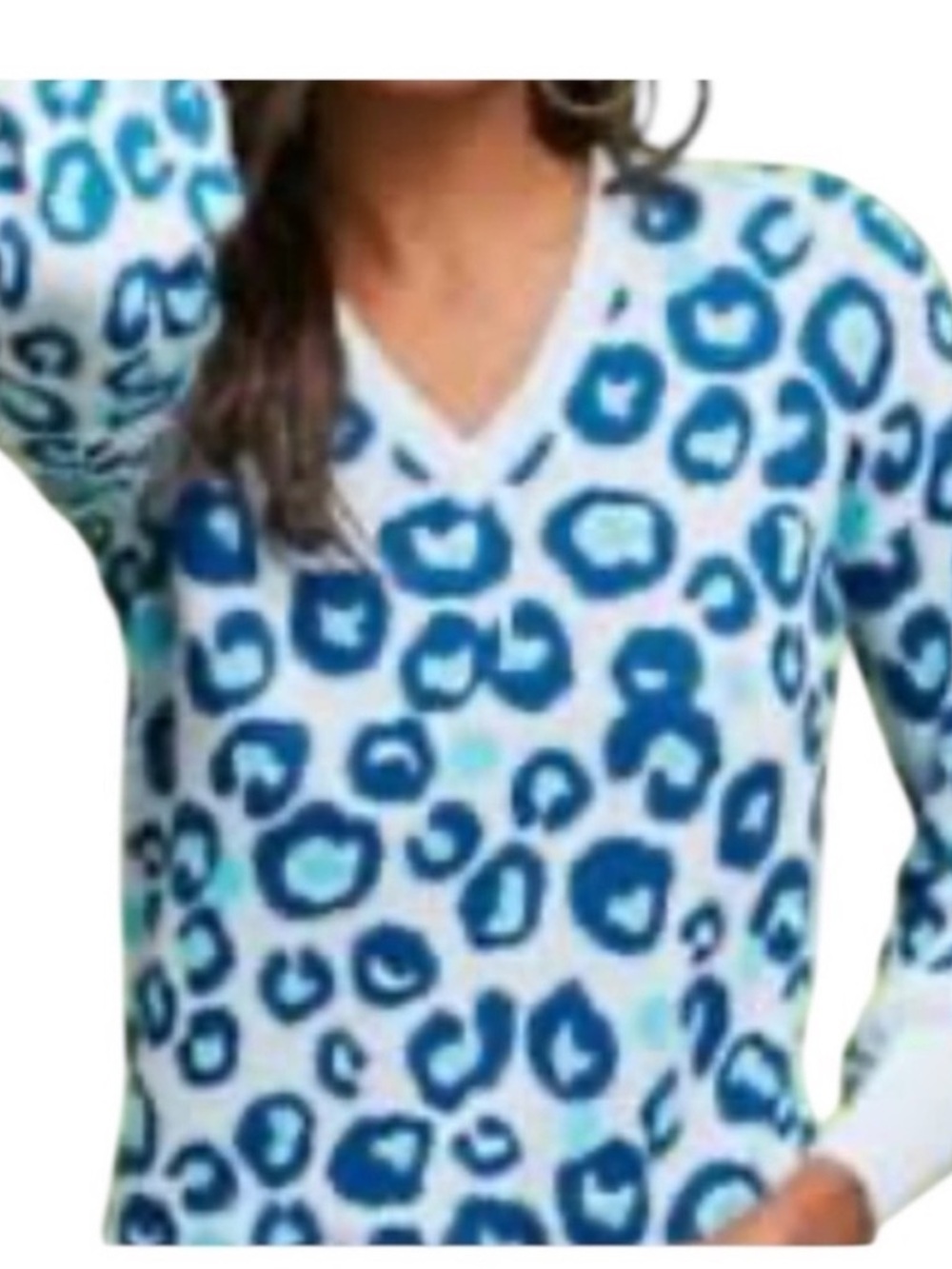 Like New Lilly Pulitzer Leopard sweater Size XS